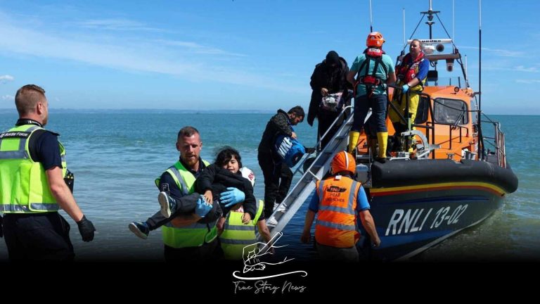 Migrants sent to the UK from a distant military island