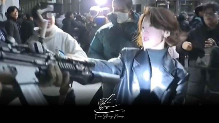 “We had to stop this”: woman who snatched South Korean soldier’s rifle