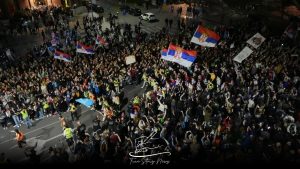 Serbia sees record 325,000 protesters against government