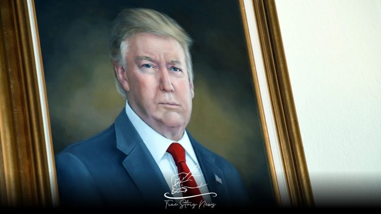 Trump criticizes his portrait-Putin delivers a surprise replacement