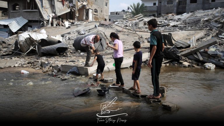 West bank Palestinians call for immediate end to Gaza war