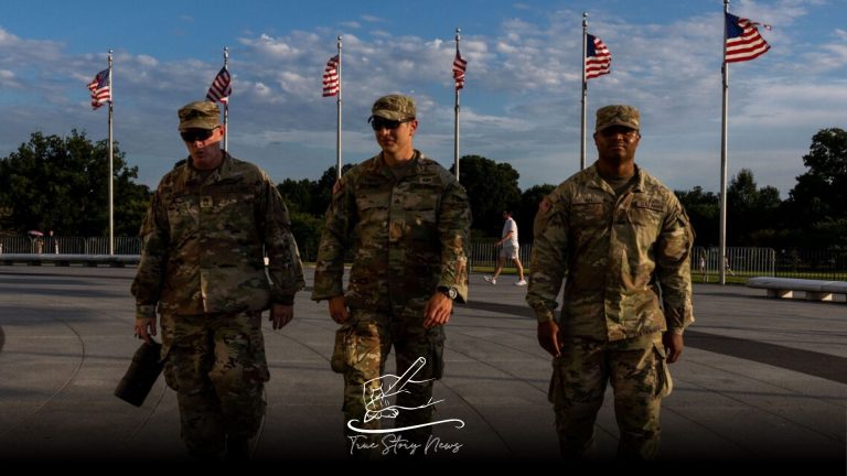 National Guard soldiers enter DC as mayor resists Trump’s ‘authoritarian approach’
