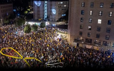 Thousands gather in Jerusalem to pressure Netanyahu to release hostages