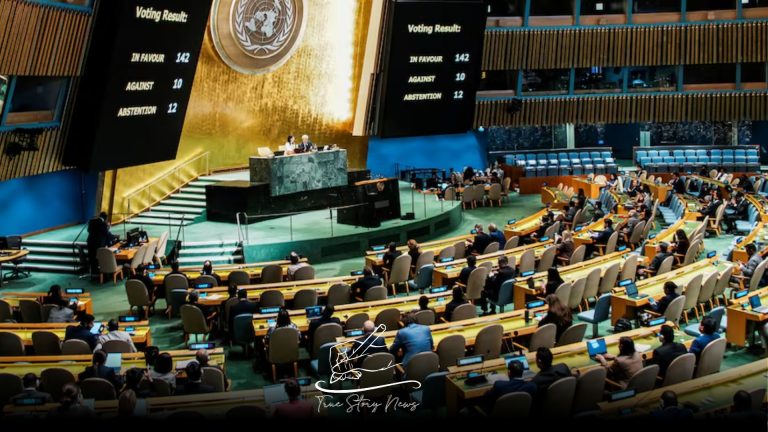 UN overwhelmingly backs two-state solution condemning Hamas
