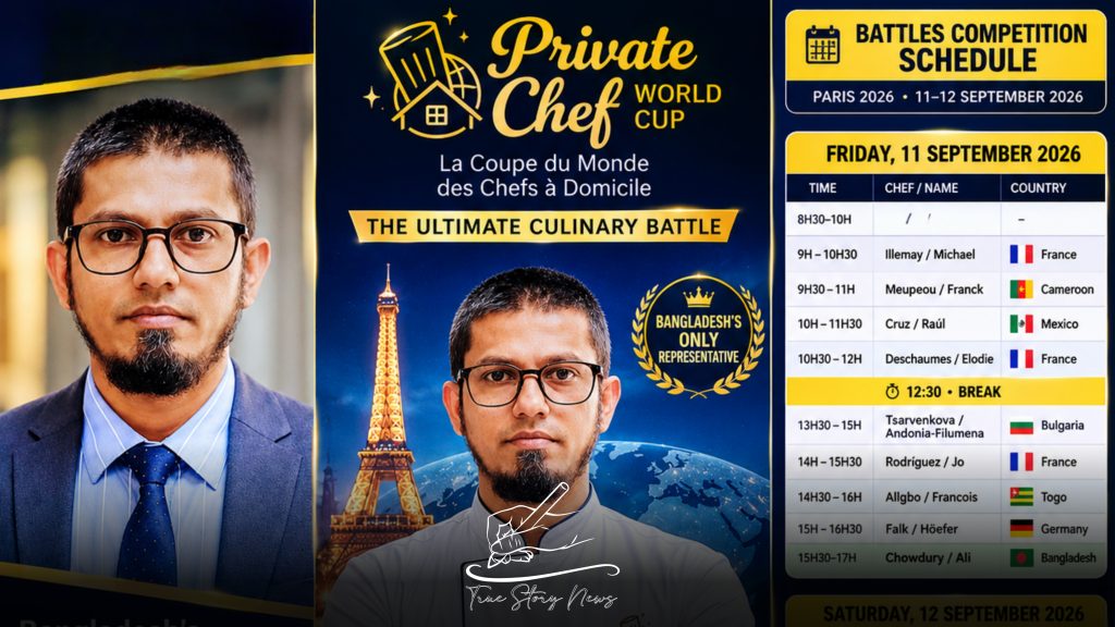 Bangladeshi Mohammad Ali Chowdhury to Compete in World Cup of Private Chefs Final Round in Paris 